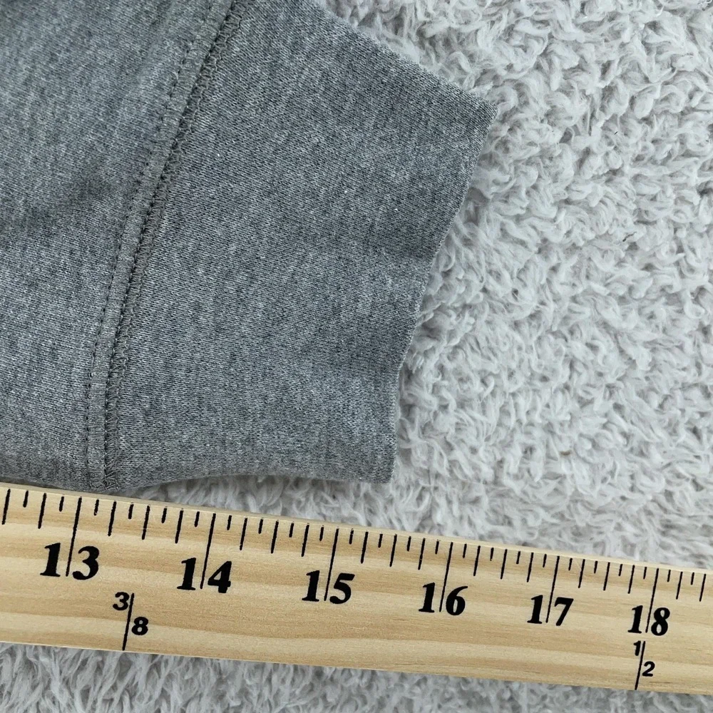 Tommy Bahama Sweater Boys Medium 10-12 Heather Gray Quarter‎ Zip Pullover Marlin